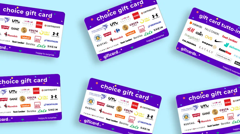 Order Choice Gift Card